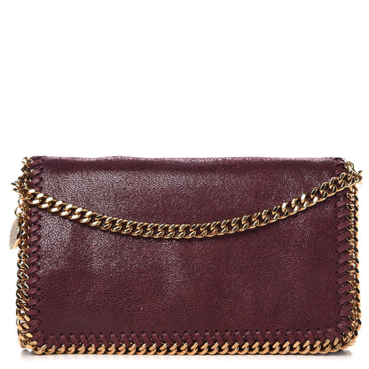 Stella McCartney Shaggy Deer Falabella Crossbody Bag Plum 1 of 7