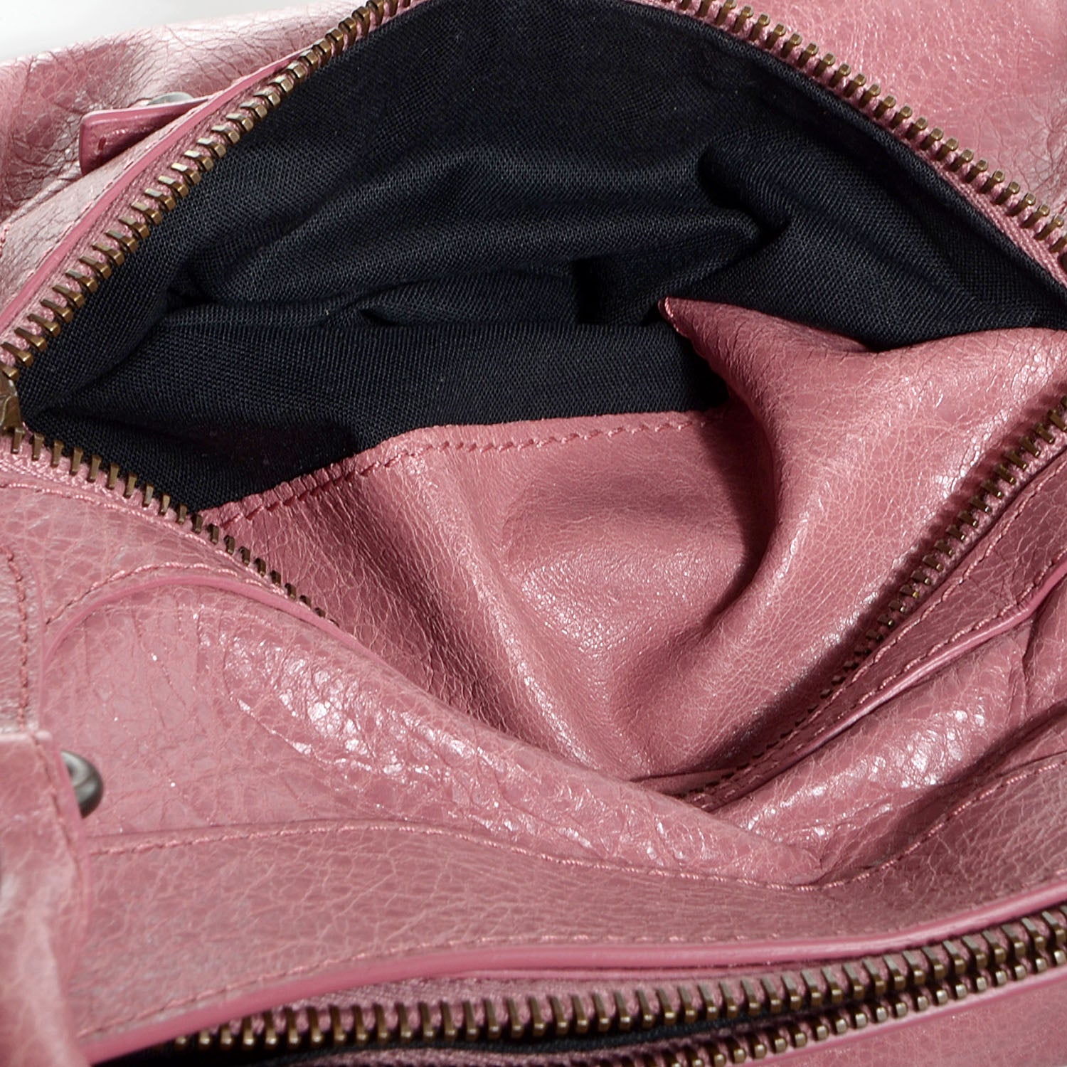 Balenciaga Agneau Classic Hardware First Rose Bruyere 3 of 11