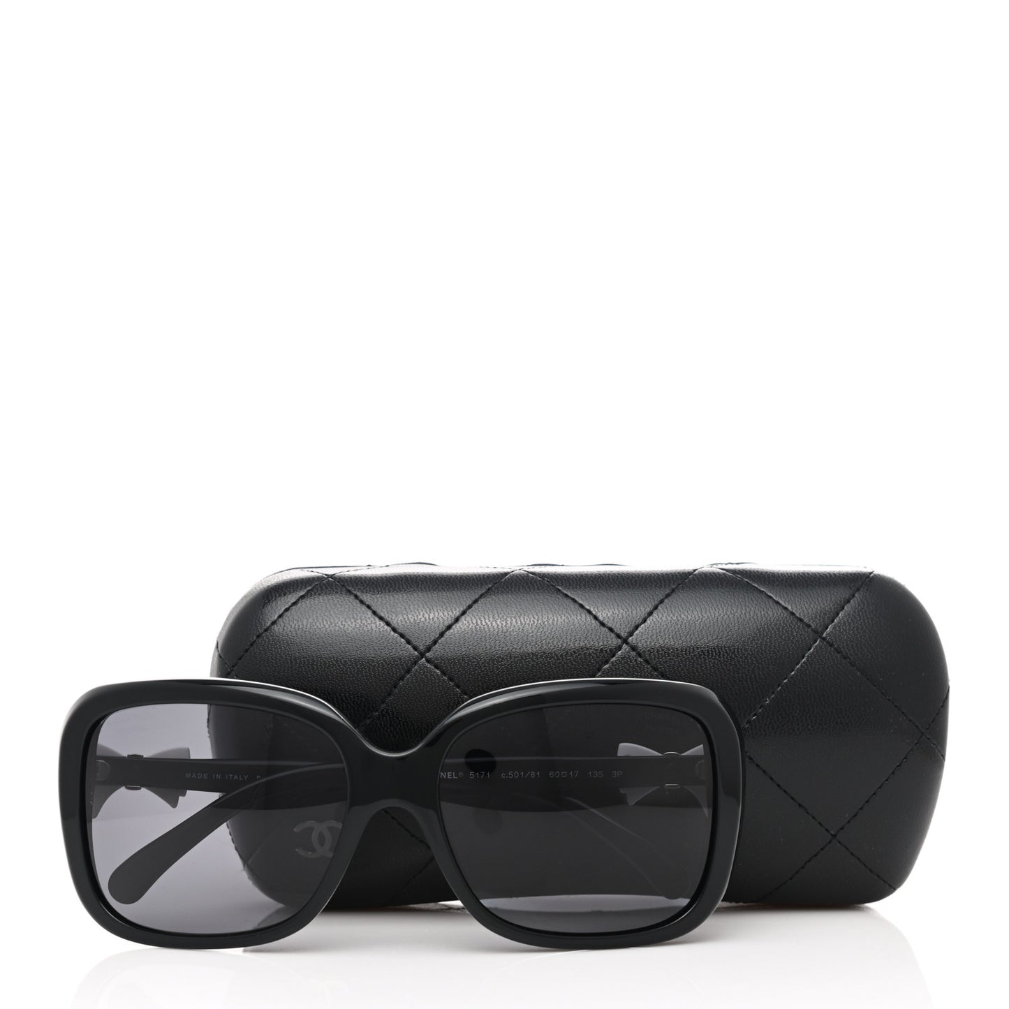 CC Bow Sunglasses 5171 Black White