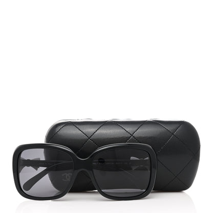 Chanel CC Bow Sunglasses 5171 Black White 7 of 7
