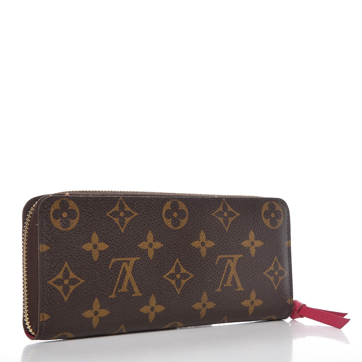 Monogram Clemence Wallet Hot Pink