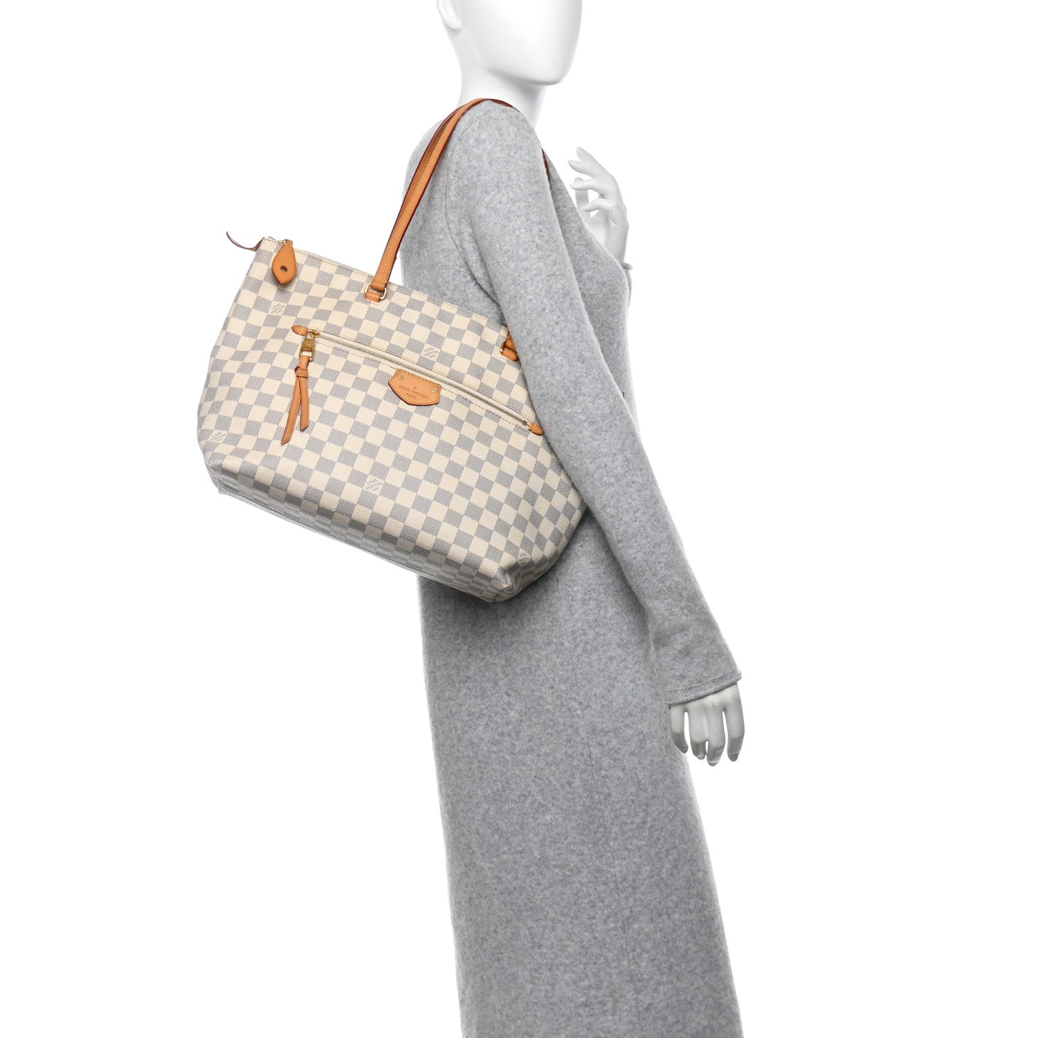 Louis Vuitton Damier Azur Iena MM 2 of 15