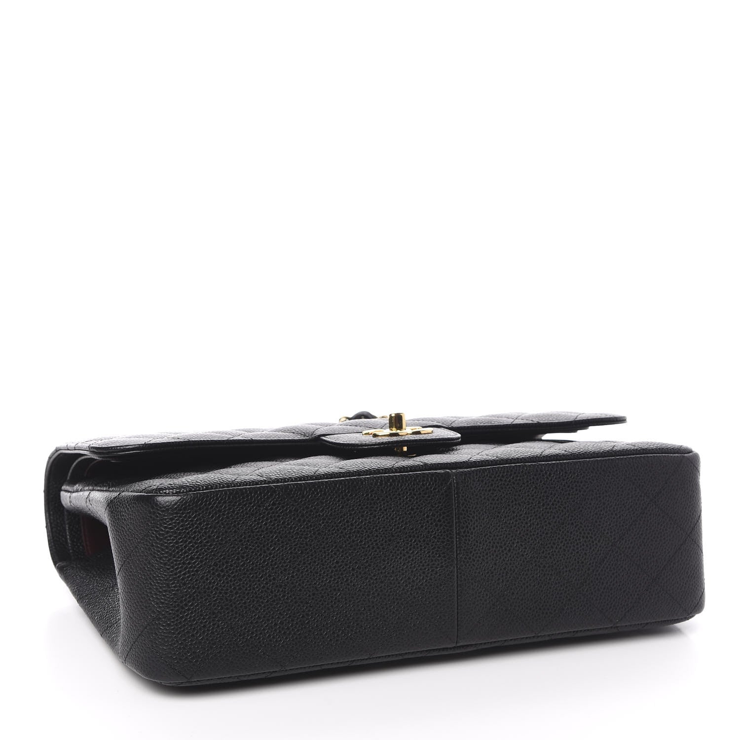Chanel Caviar Quilted Jumbo Double Flap Black 4 of 12