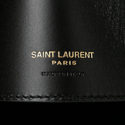 Saint Laurent Shiny Calfskin Le 37 Bucket Bag Black 7 of 11