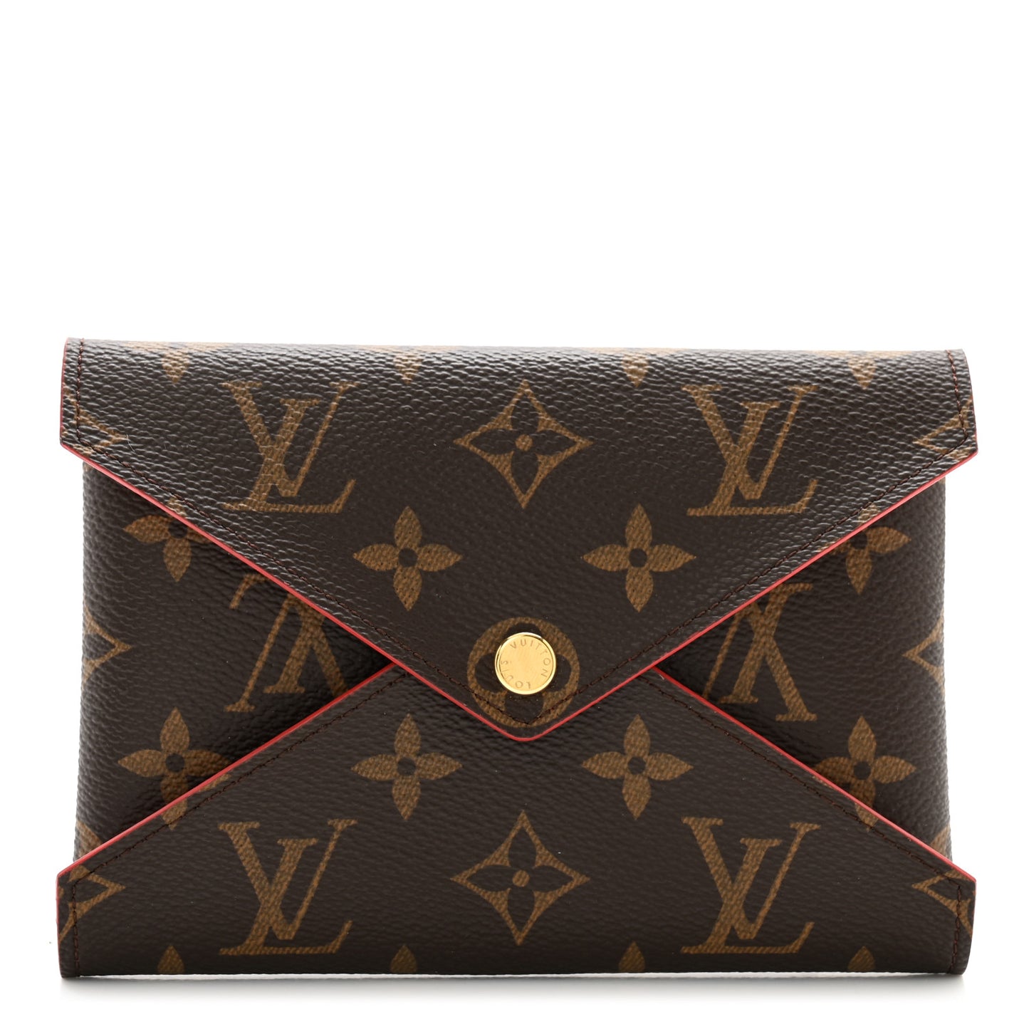 Monogram Medium Kirigami Pochette Insert Coquelicot