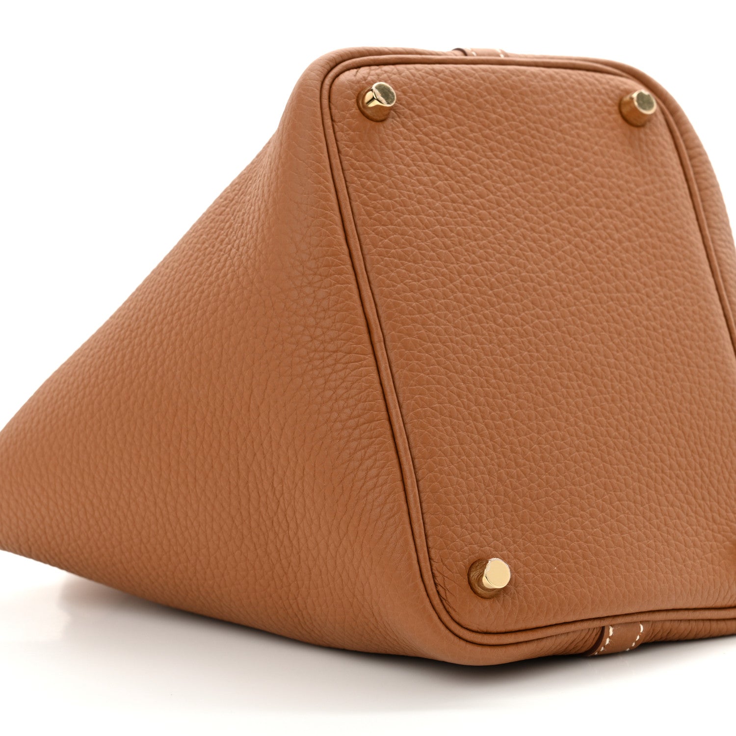 Hermes Taurillon Clemence Picotin Lock 18 PM Gold 9 of 11