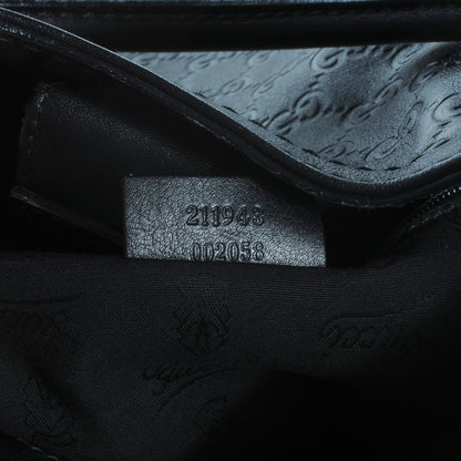 Gucci Guccissima Large Sukey Tote Black 6 of 8