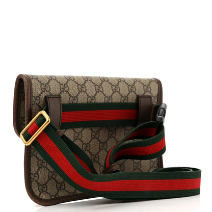 Gucci GG Supreme Monogram Neo Vintage Web Belt Bag Brown 3 of 12