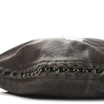 Chanel Calfskin Modern Chain Hobo Brown 9 of 11