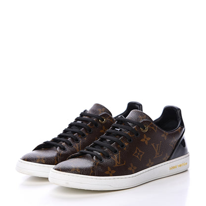 Louis Vuitton Patent Monogram Frontrow Sneakers 40 3 of 8