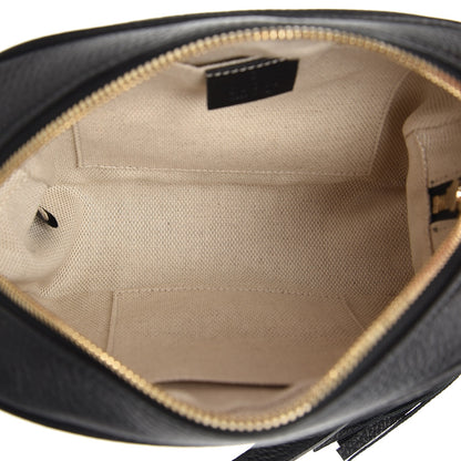 Gucci Pebbled Calfskin Small Soho Disco Bag Black 5 of 7