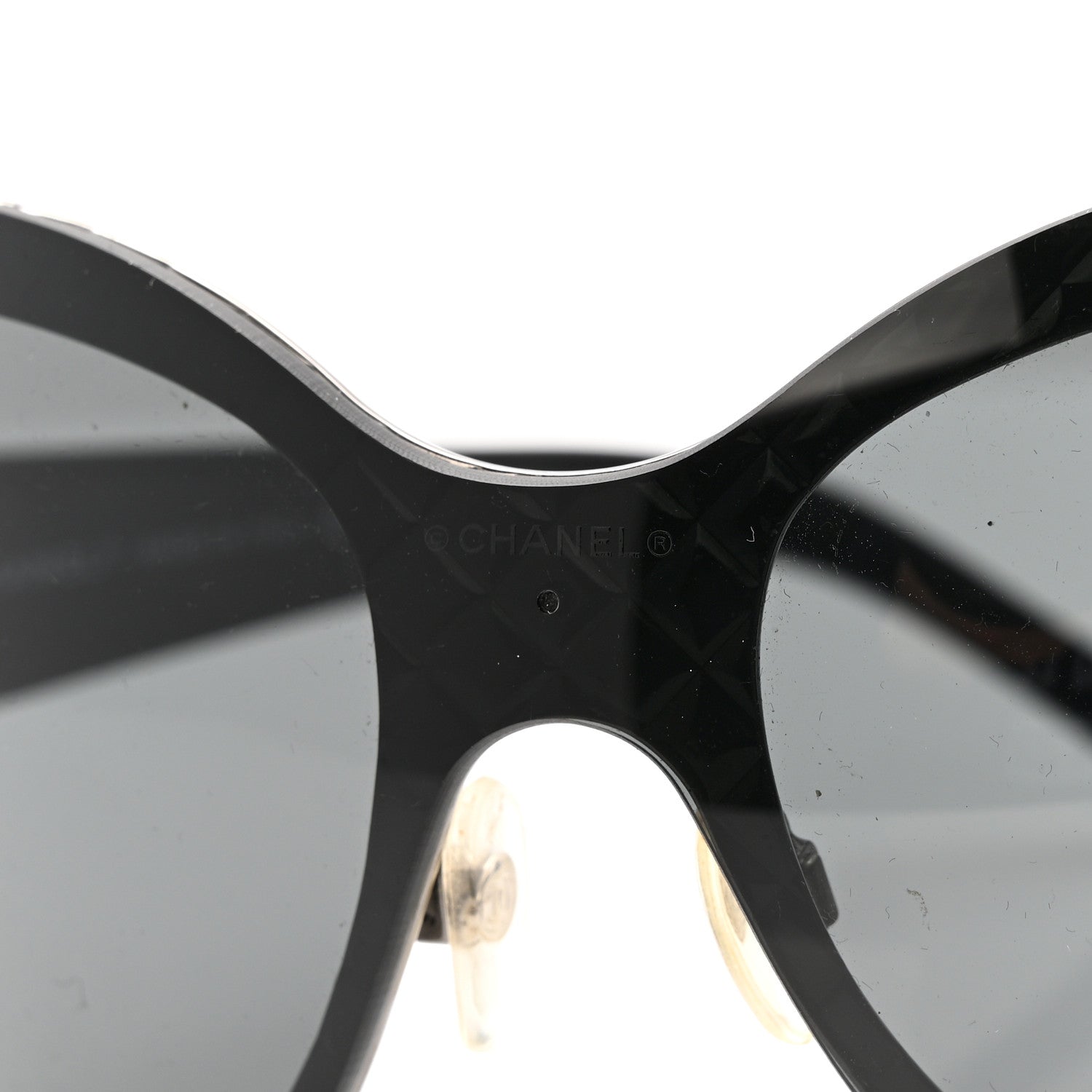 Chanel Quilted CC Sunglasses 4165 Black 7 of 9