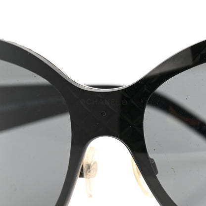 Chanel Quilted CC Sunglasses 4165 Black 7 of 9