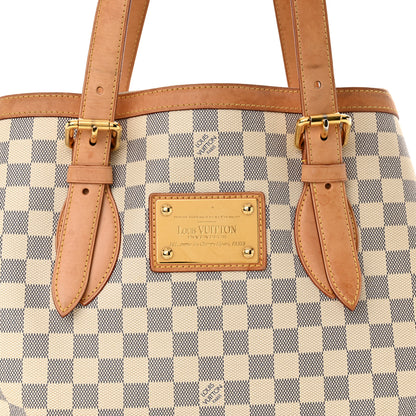 Louis Vuitton Damier Azur Hampstead MM 7 of 18