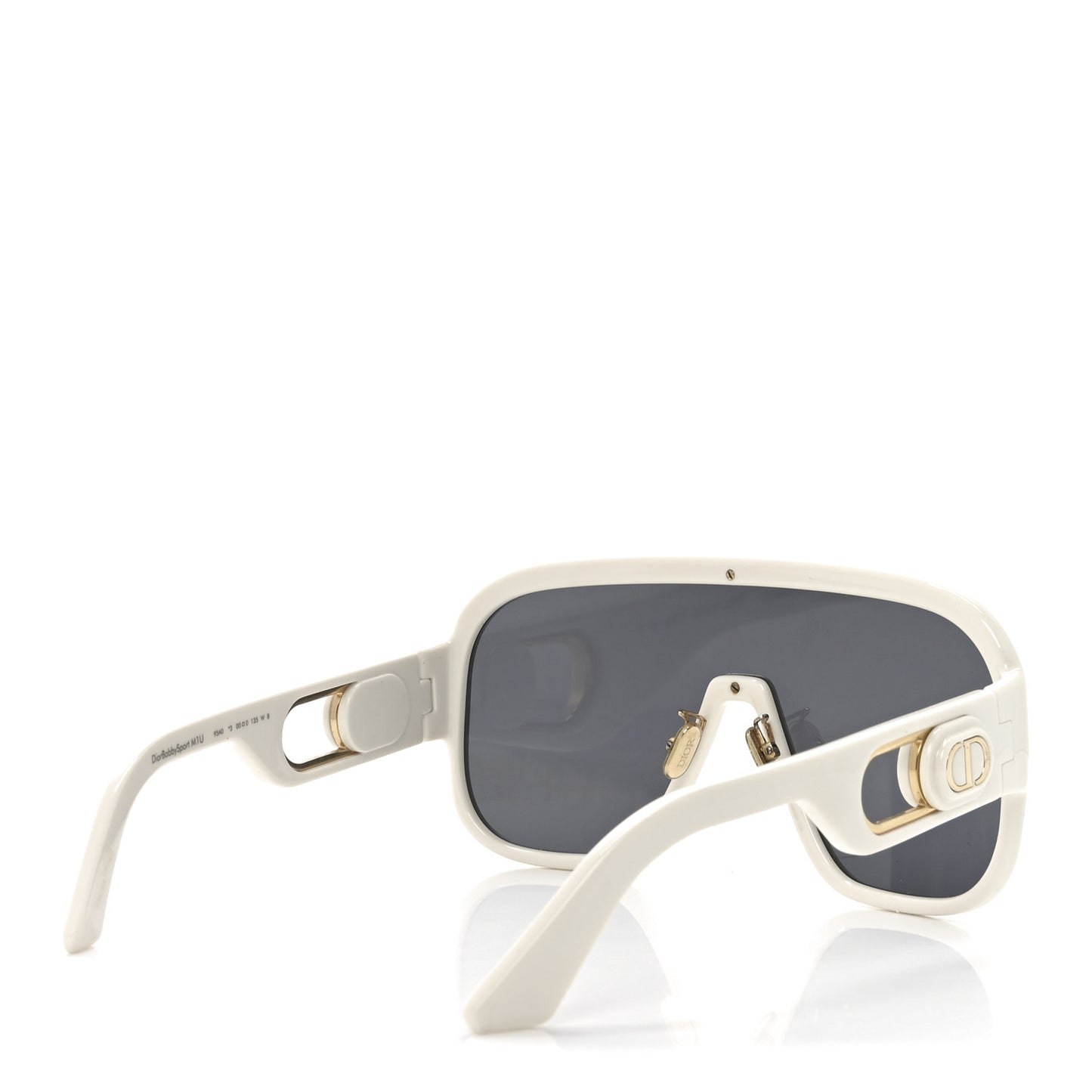Acetate Bobby Sport Sunglasses M1U White