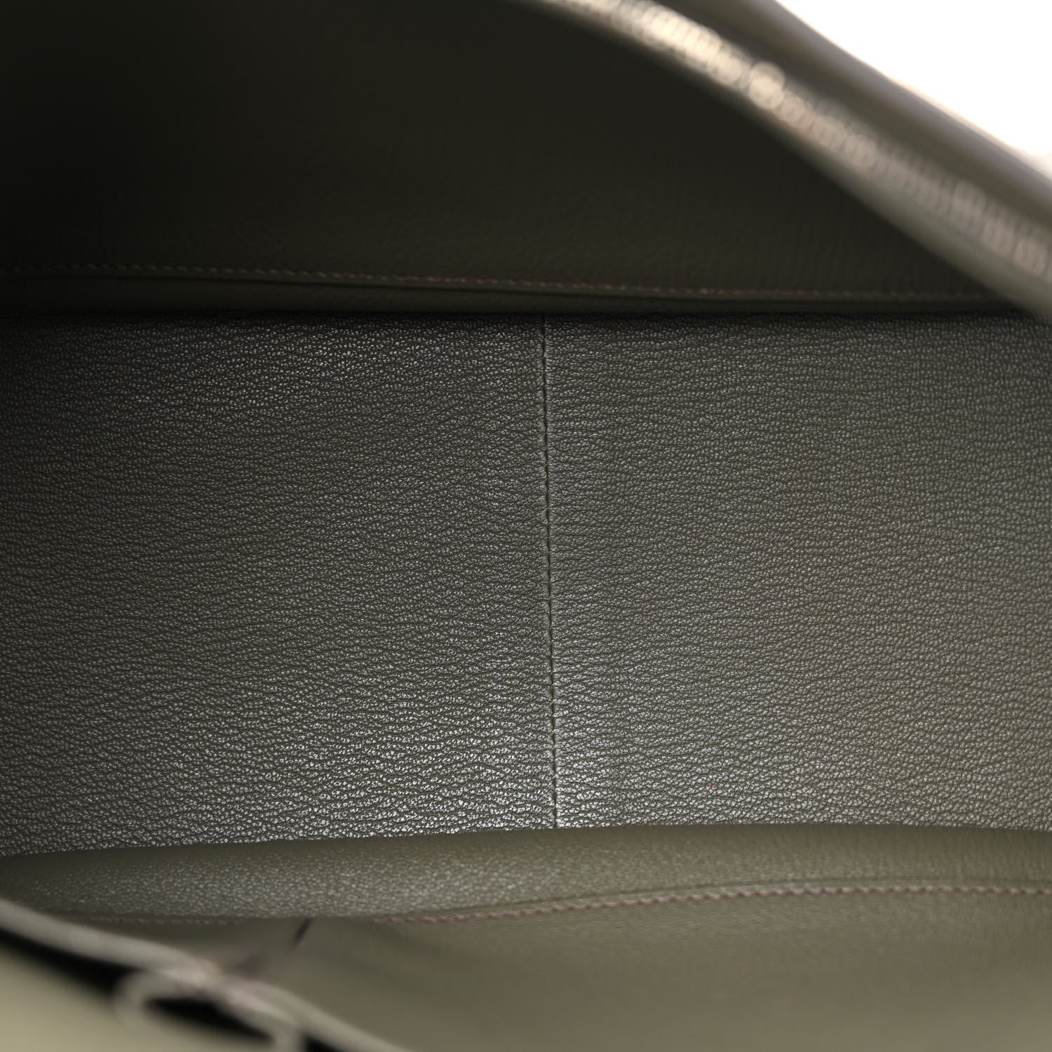 Hermes Taurillon Clemence Jypsiere 34 Vert De Gris 5 of 13