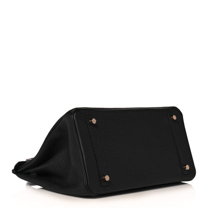 Hermes Togo Birkin 30 Black 4 of 34