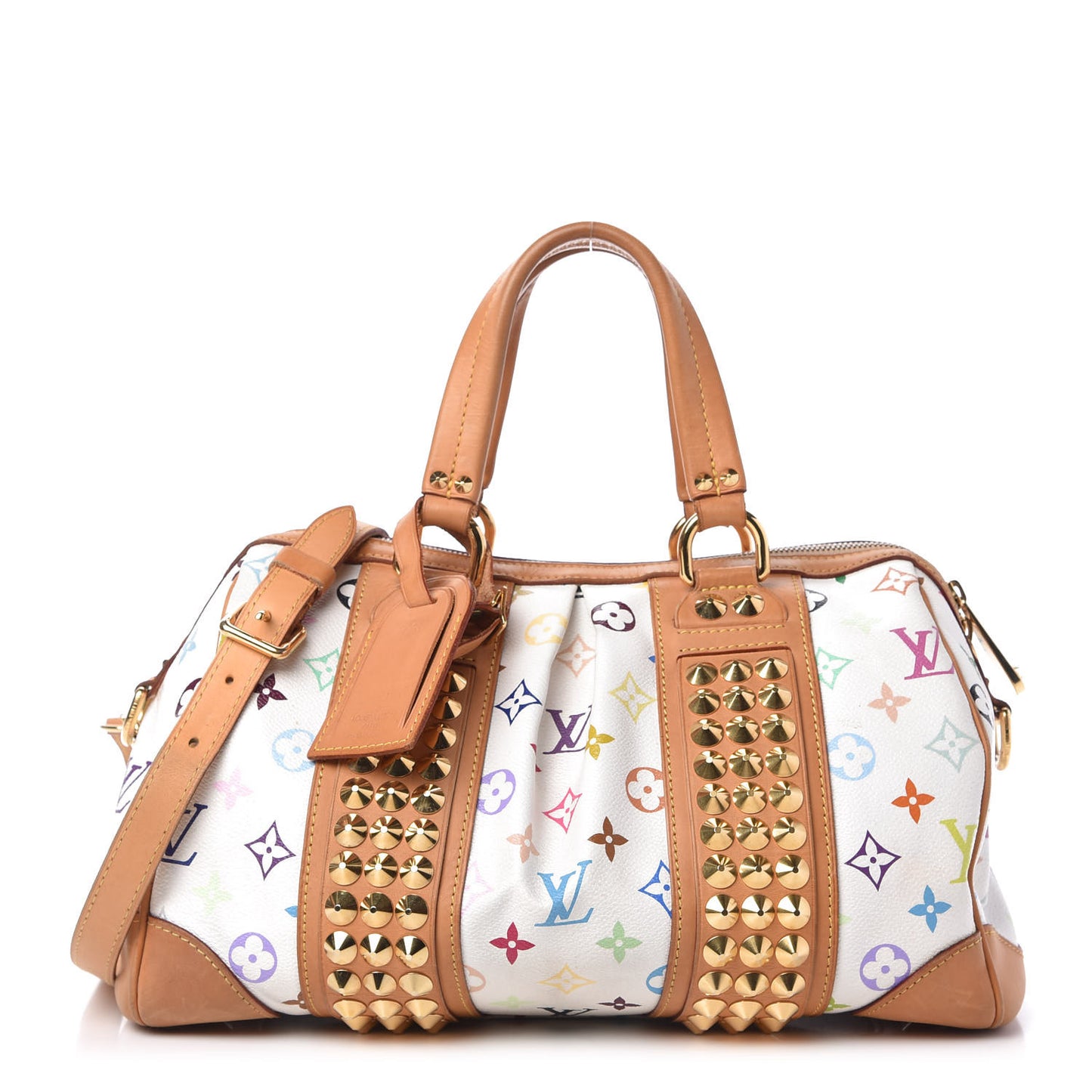 Monogram Multicolor Courtney MM White