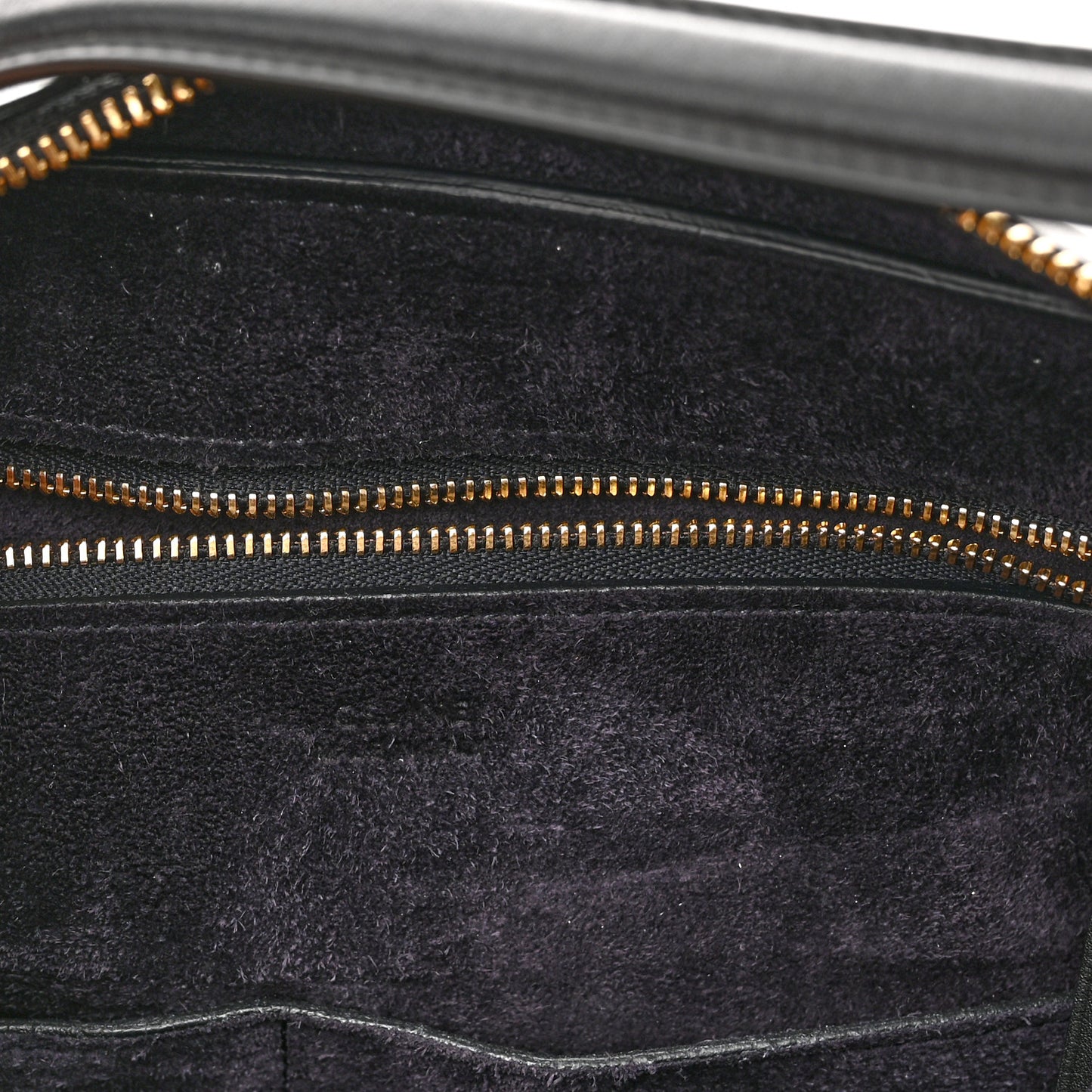 Smooth Calfskin Small Ring Bag Black