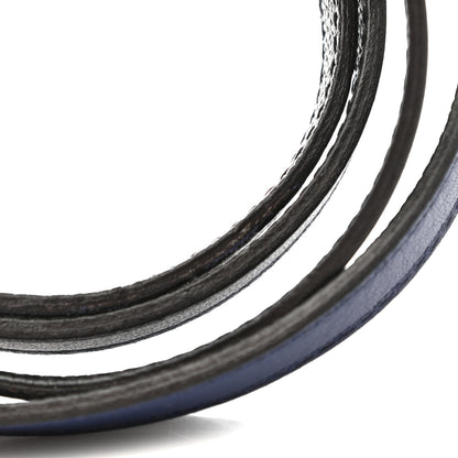 Hermes Swift Epsom 13mm Belt Strap 95 Bleu Saphir Black 7 of 7