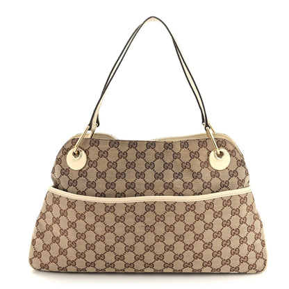 Gucci Monogram Medium Eclipse Shoulder Bag Off White 1 of 9