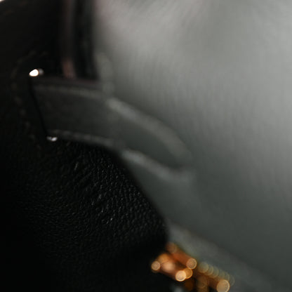Hermes Togo Kelly Retourne 25 Vert Fonce 7 of 11