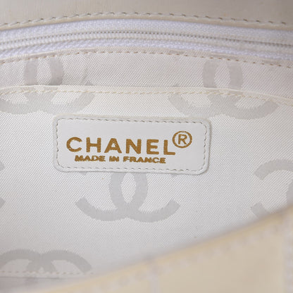 Chanel Patent Small Chocolate Bar Flap White 6 of 23