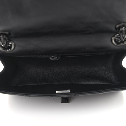 Chanel Aged Calfskin Quilted 2.55 Reissue Mini Flap So Black 5 of 9