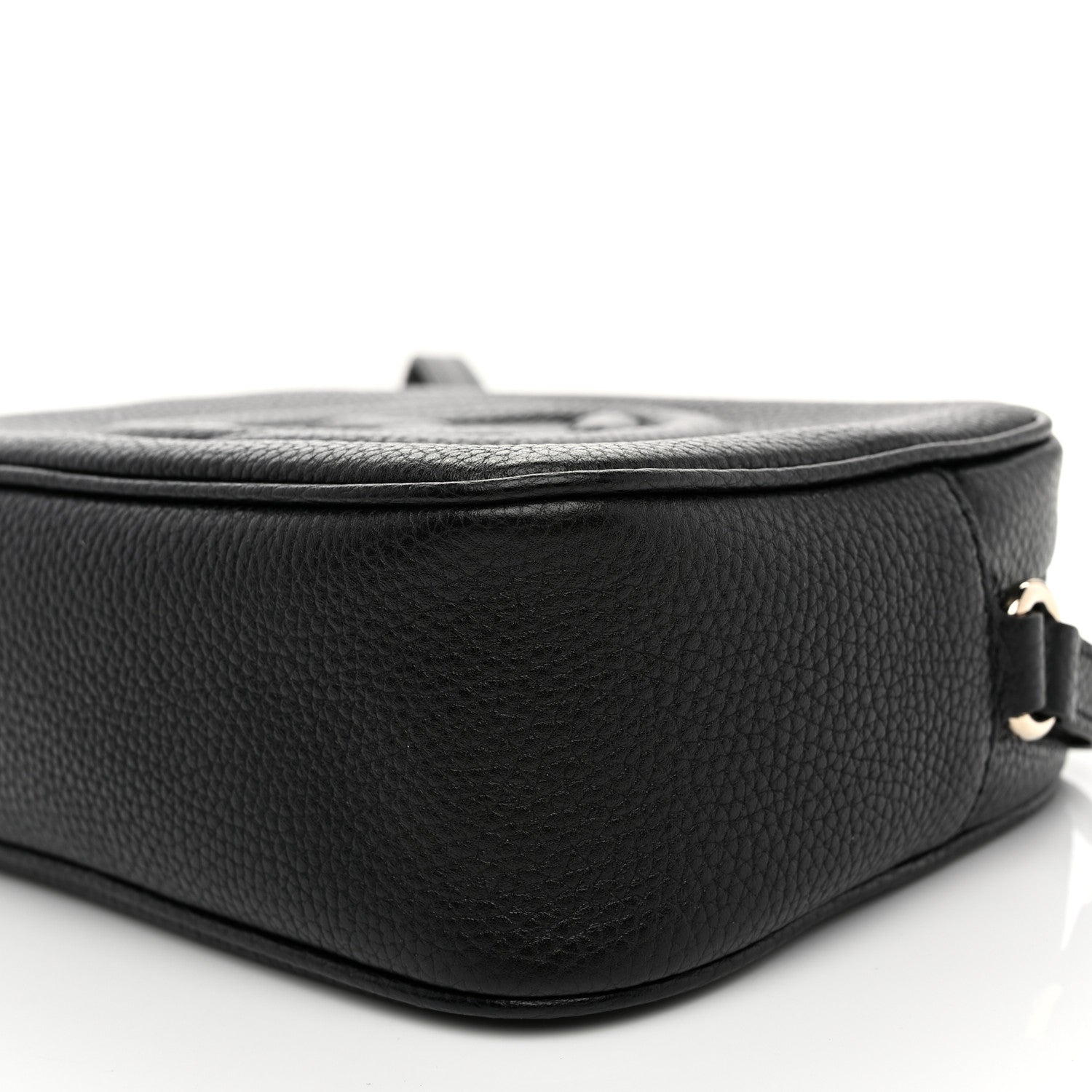 Gucci Pebbled Calfskin Small Soho Disco Bag Black 10 of 11