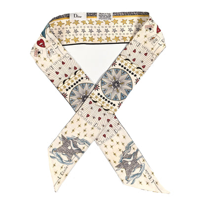 Christian Dior Silk L'Etoile Mitzah Scarf 1 of 4