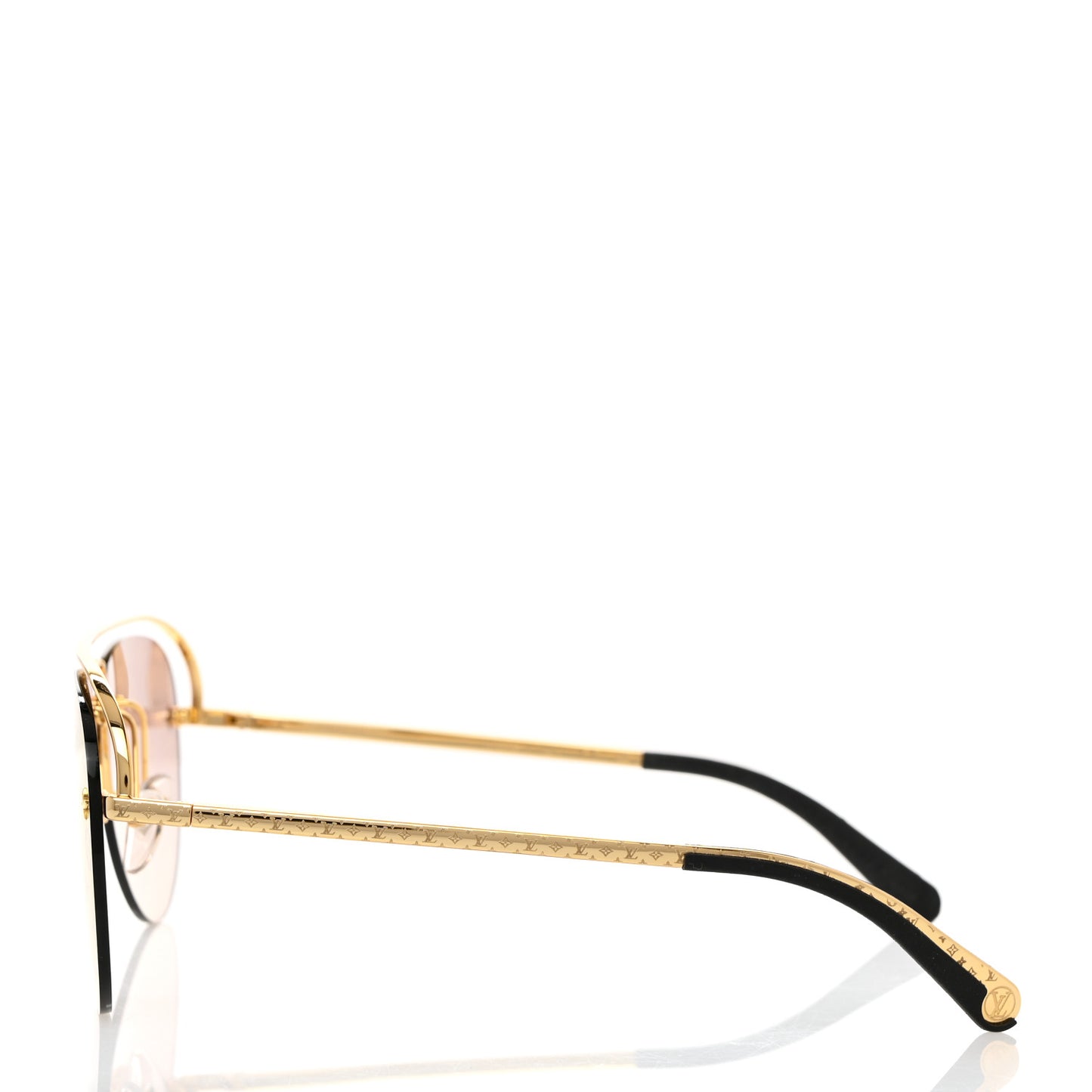 Monogram Grease Sunglasses Z1366E Gold