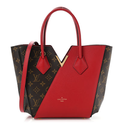 Louis Vuitton Calfskin Monogram Kimono Tote PM Cherry 1 of 13
