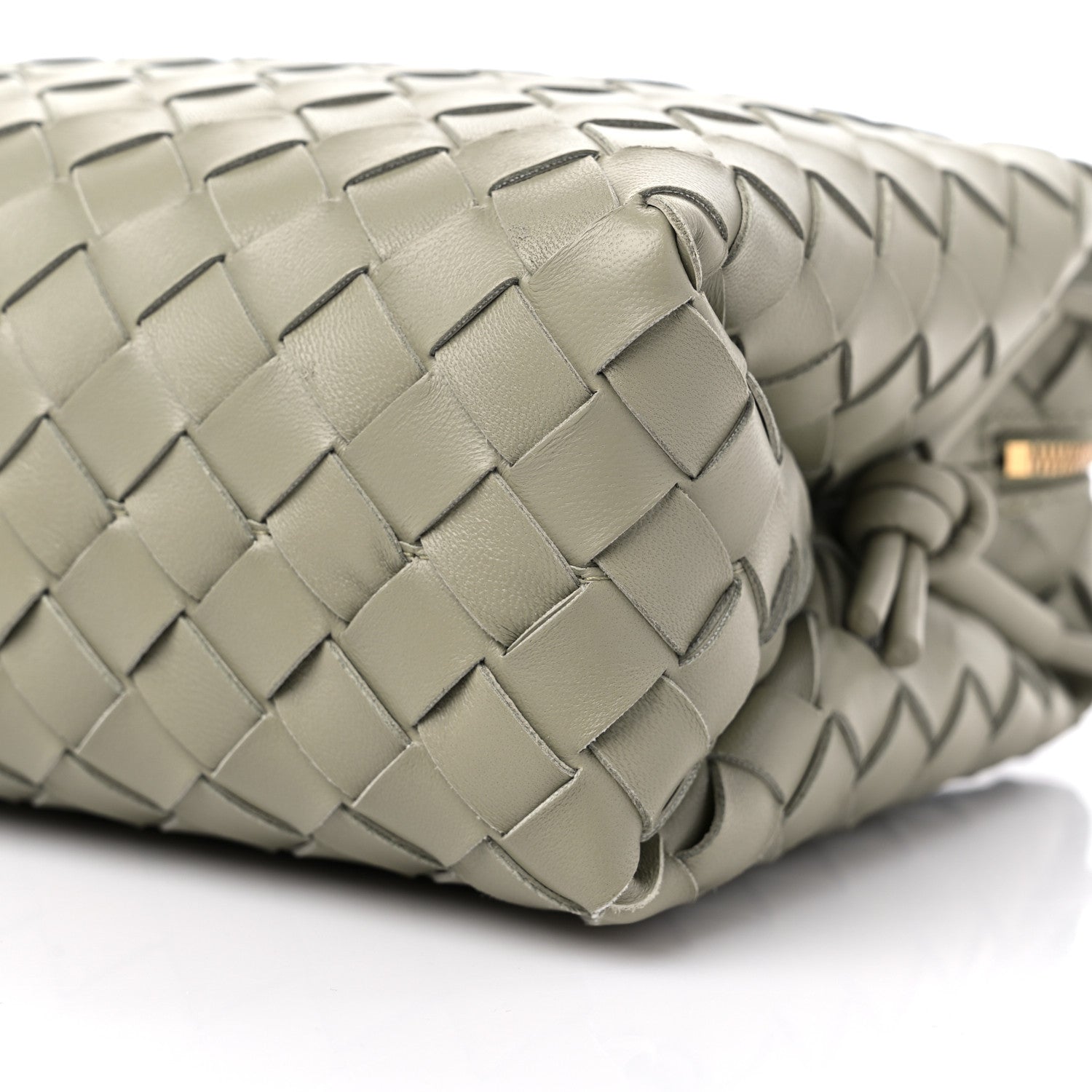 Bottega Veneta Nappa Intrecciato Small Loop Camera Bag Travertine 8 of 8