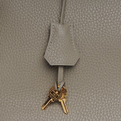 Hermes Taurillon Clemence Birkin 35 Sauge 25 of 27