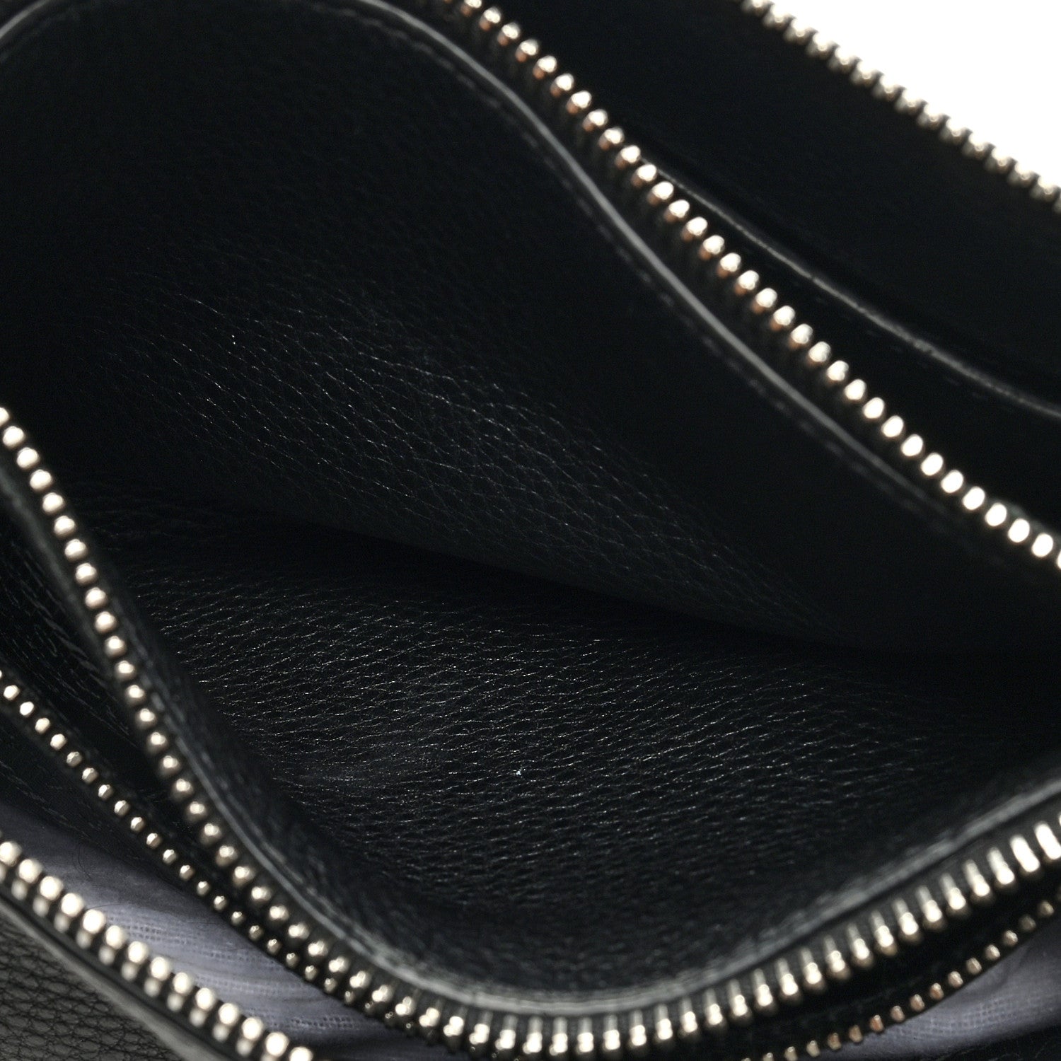 Prada Vitello Phenix Double Zip Crossbody Bag Black 6 of 11