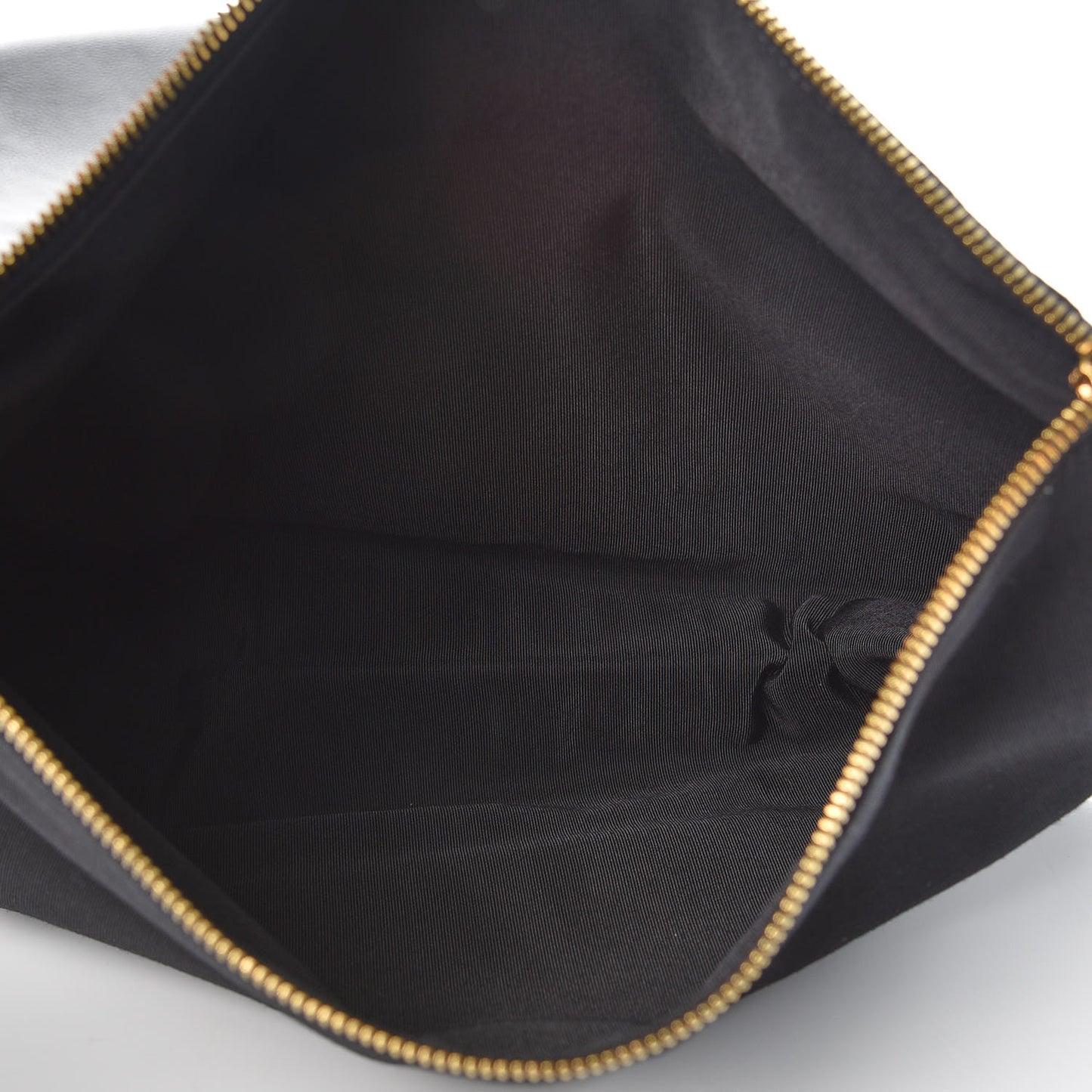 Calfskin Cerf Executive Shopper Tote Black