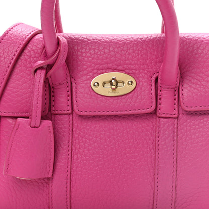 Mulberry Heavy Classic Grain Mini Bayswater Mulberry Pink 8 of 10