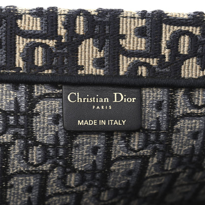 Christian Dior Oblique Book Tote Blue Multicolor 6 of 10