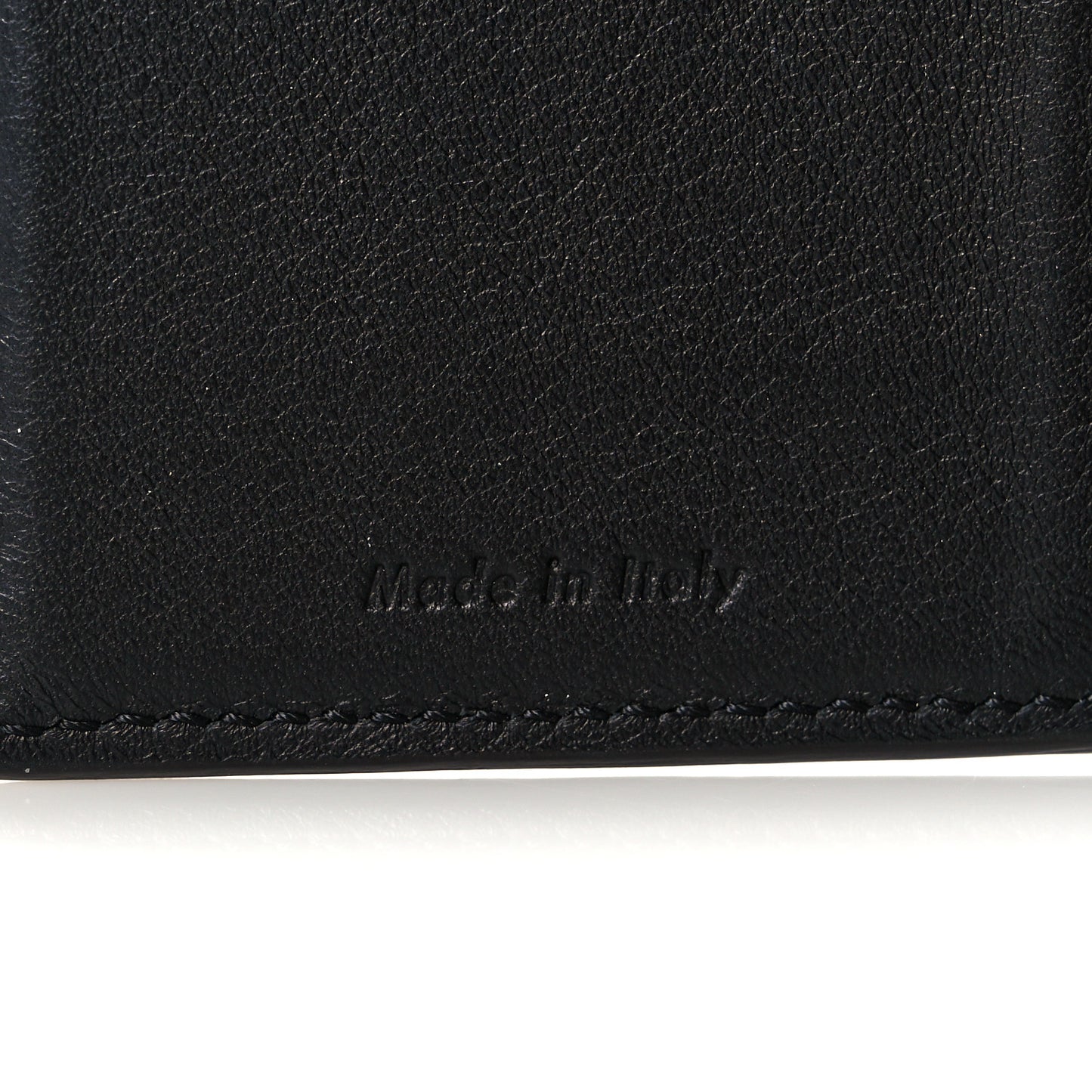 Smooth Calfskin Pocket Card Holder Army Green