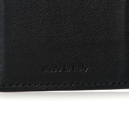 Celine Smooth Calfskin Pocket Card Holder Army Green 7 of 13