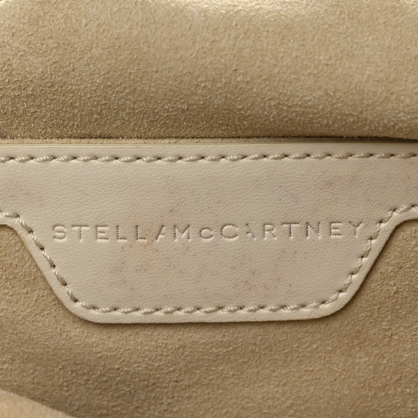 Cotton Crochet Falabella Ajouree Tote Bag White