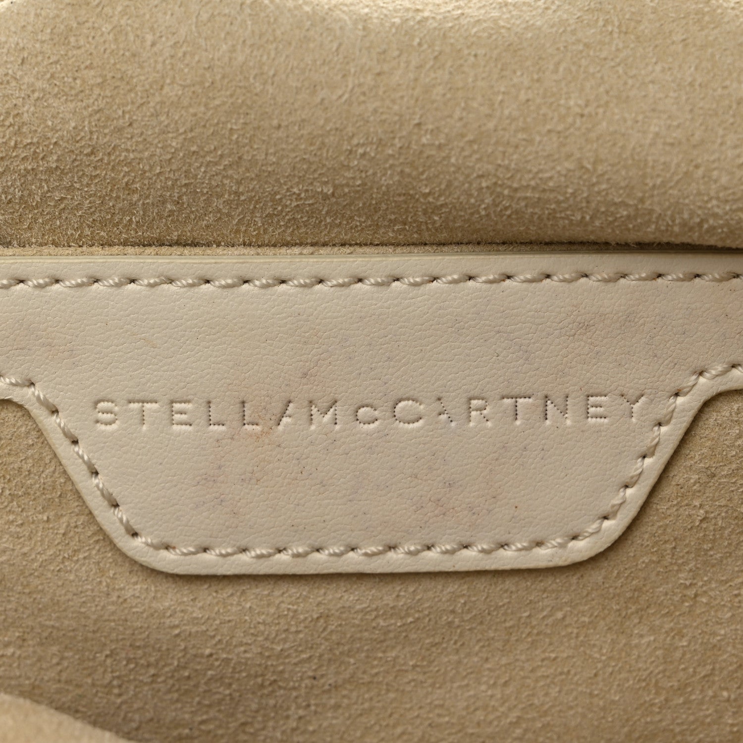 Stella McCartney Cotton Crochet Falabella Ajouree Tote Bag White 6 of 9