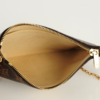 Louis Vuitton Monogram Milla Clutch MM 7 of 7