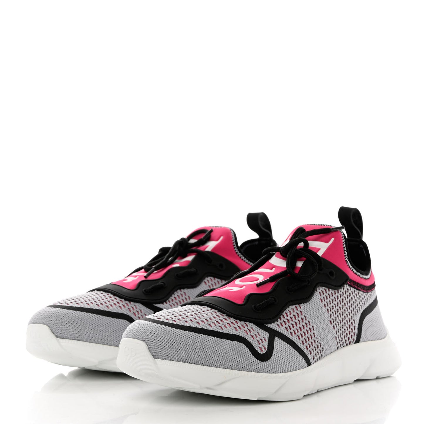 Technical Knit Mens B21 Sneakers 45 Grey Pink Black