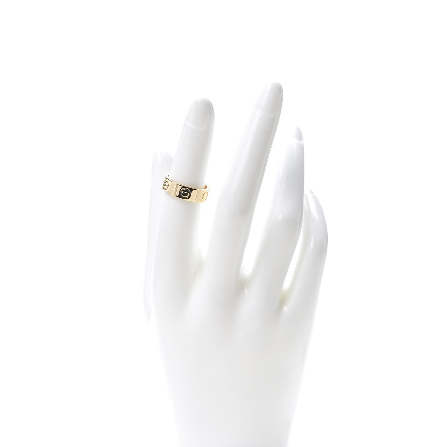 18K Yellow Gold 5.5mm LOVE Ring 50 5.25