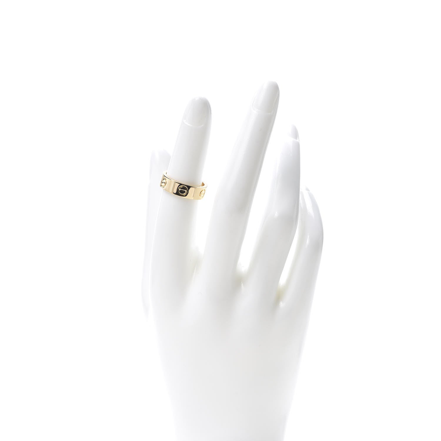 Cartier 18K Yellow Gold 5.5mm LOVE Ring 50 5.25 2 of 4