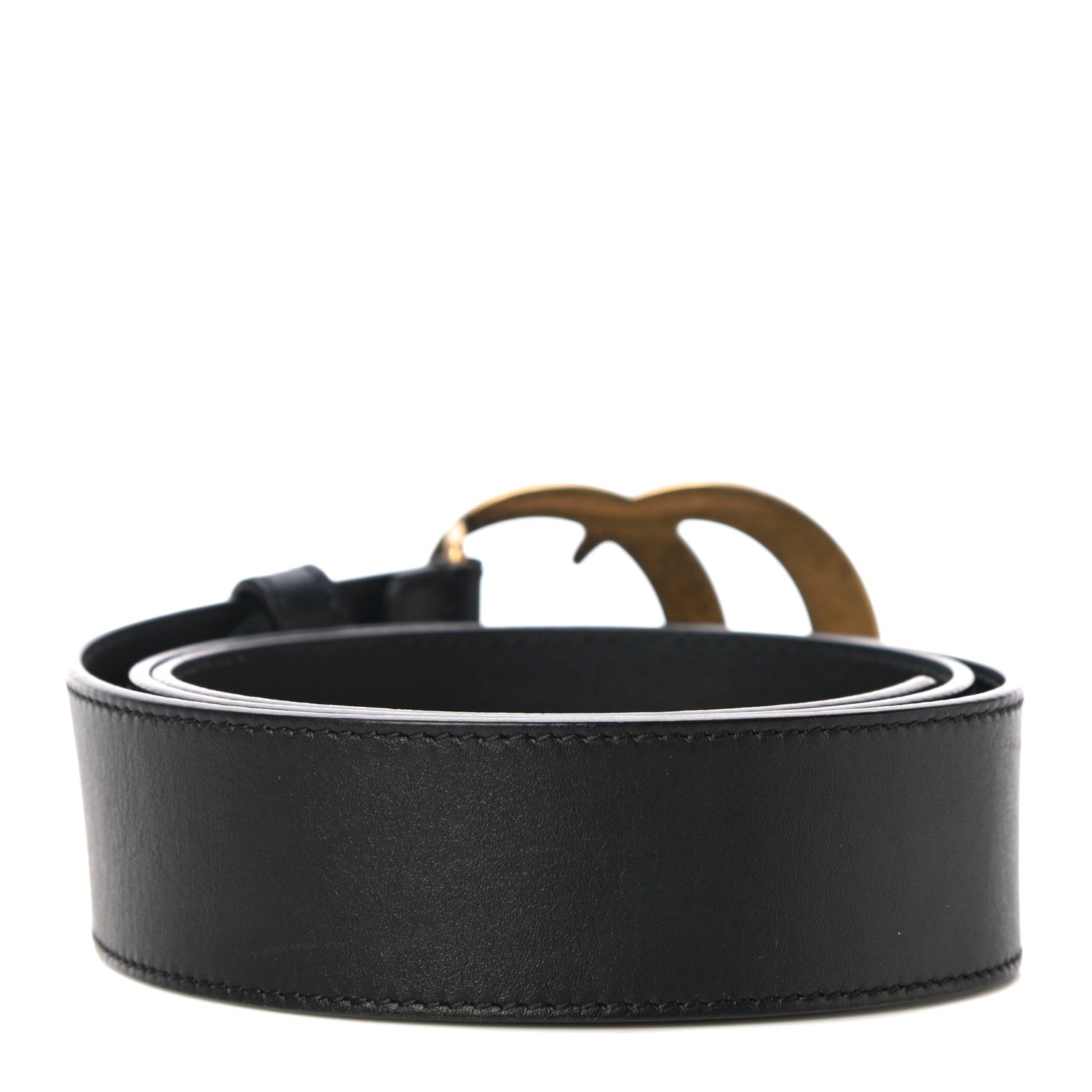 Gucci Calfskin Double G 40mm Belt 90 36 Black 2 of 7