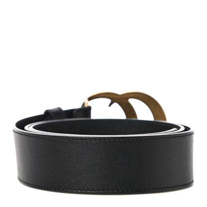 Gucci Calfskin Double G 40mm Belt 90 36 Black 2 of 7