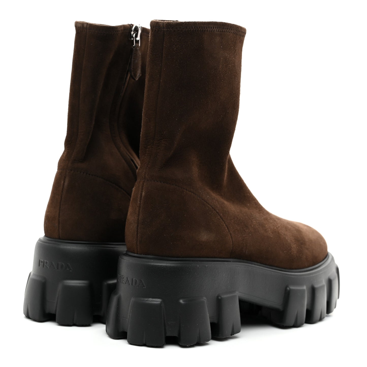 Suede Monolith Chelsea 55mm Boots 37 Moro