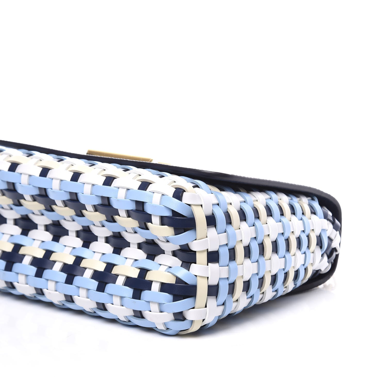 Louis Vuitton Epi Guinguette Twist Shoulder Bag MM Indigo Blue 6 of 10